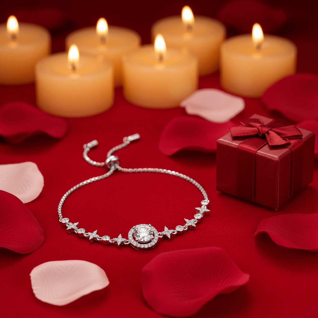 Aurelia Celeste Halo Bracelet