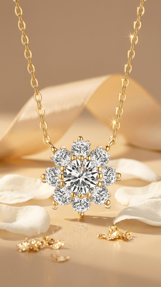 Aurelia Solara Bloom Necklace