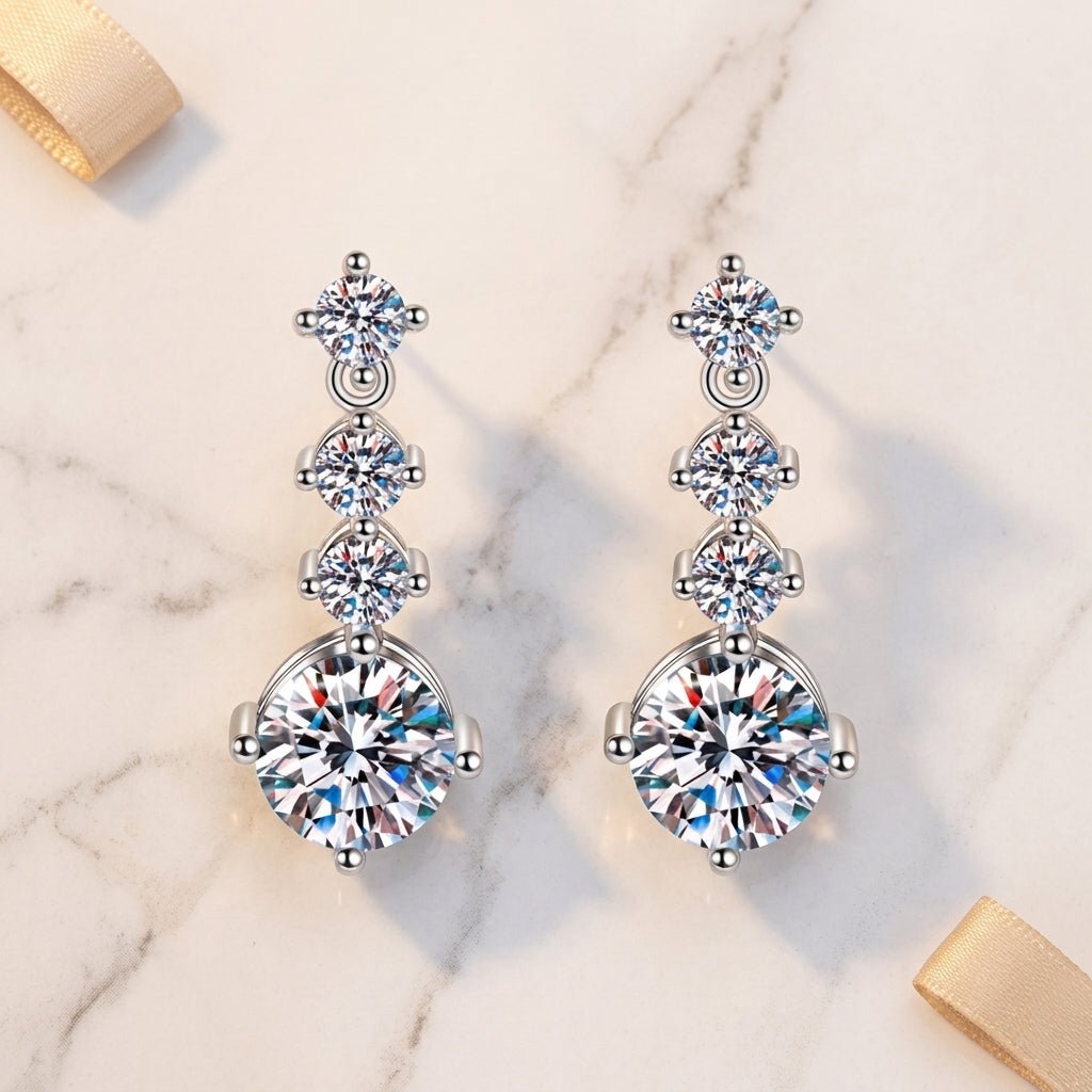 Aurelia Cascade Trine Earrings