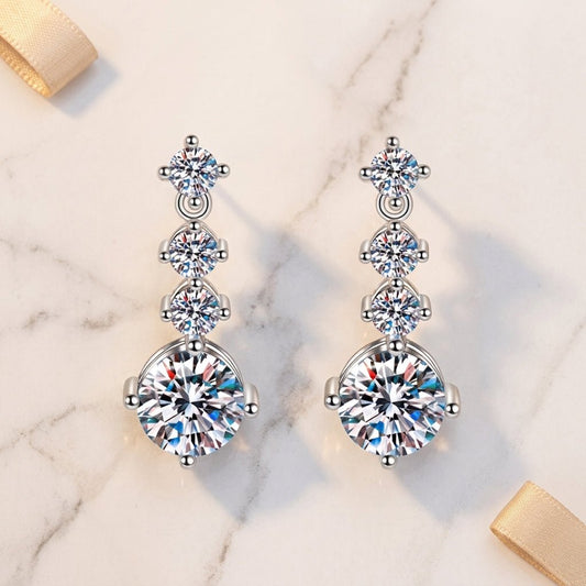 Aurelia Cascade Trine Earrings