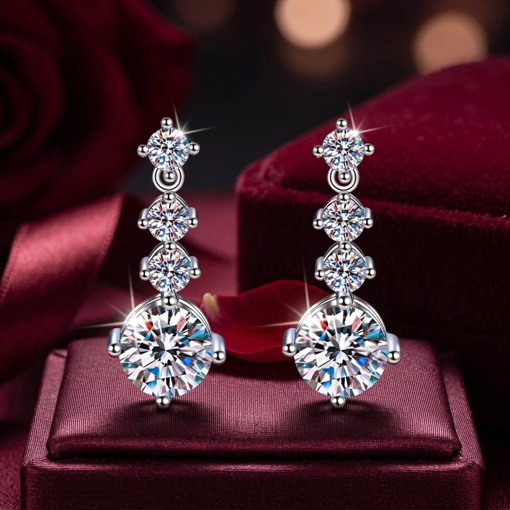 Aurelia Cascade Trine Earrings