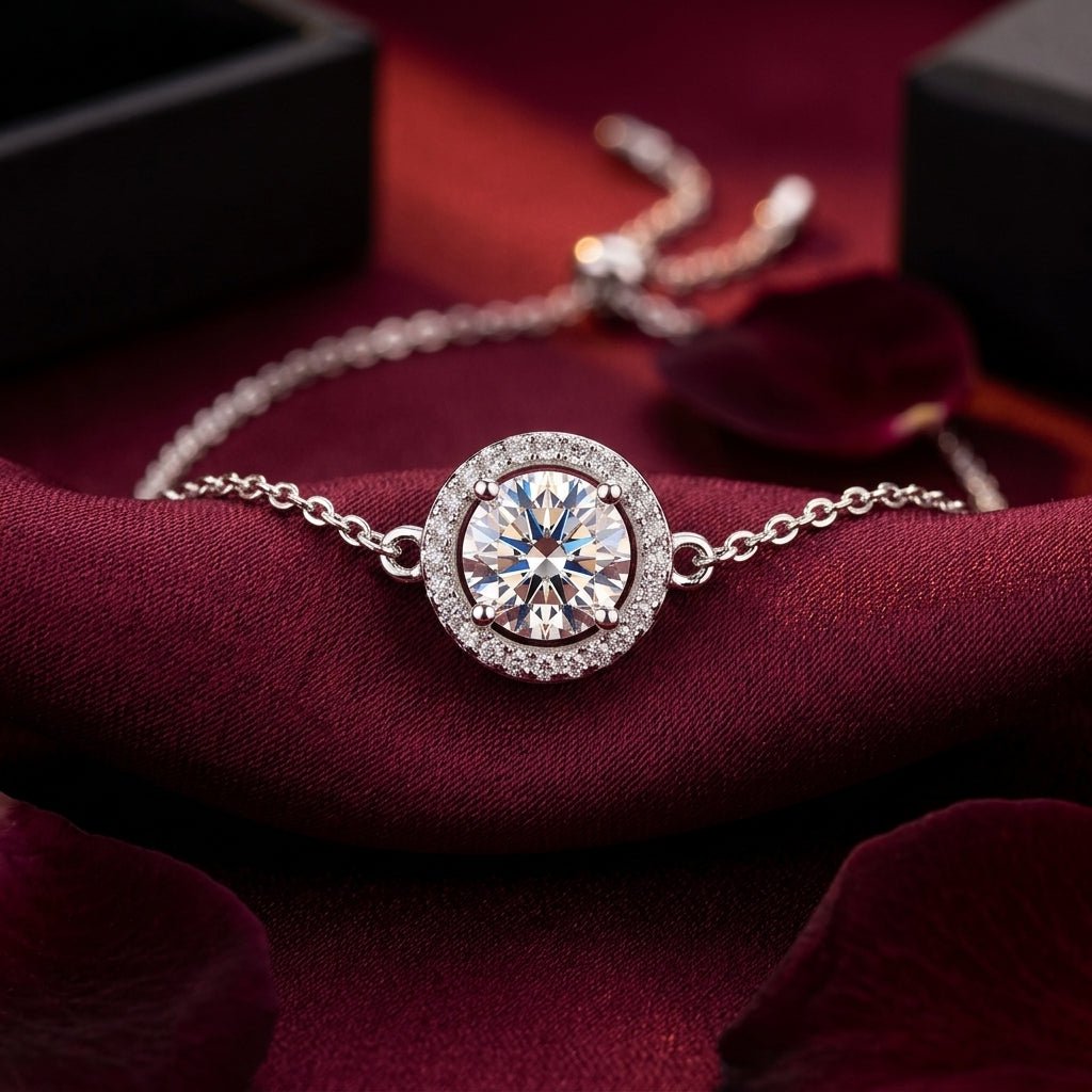 Aurelia Celeste Halo Bracelet