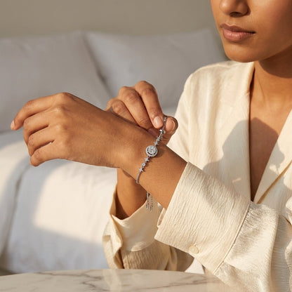 Aurelia Celeste Halo Bracelet