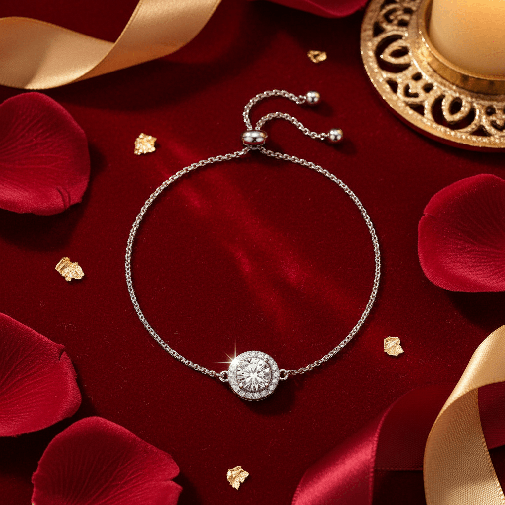 Aurelia Celeste Halo Bracelet