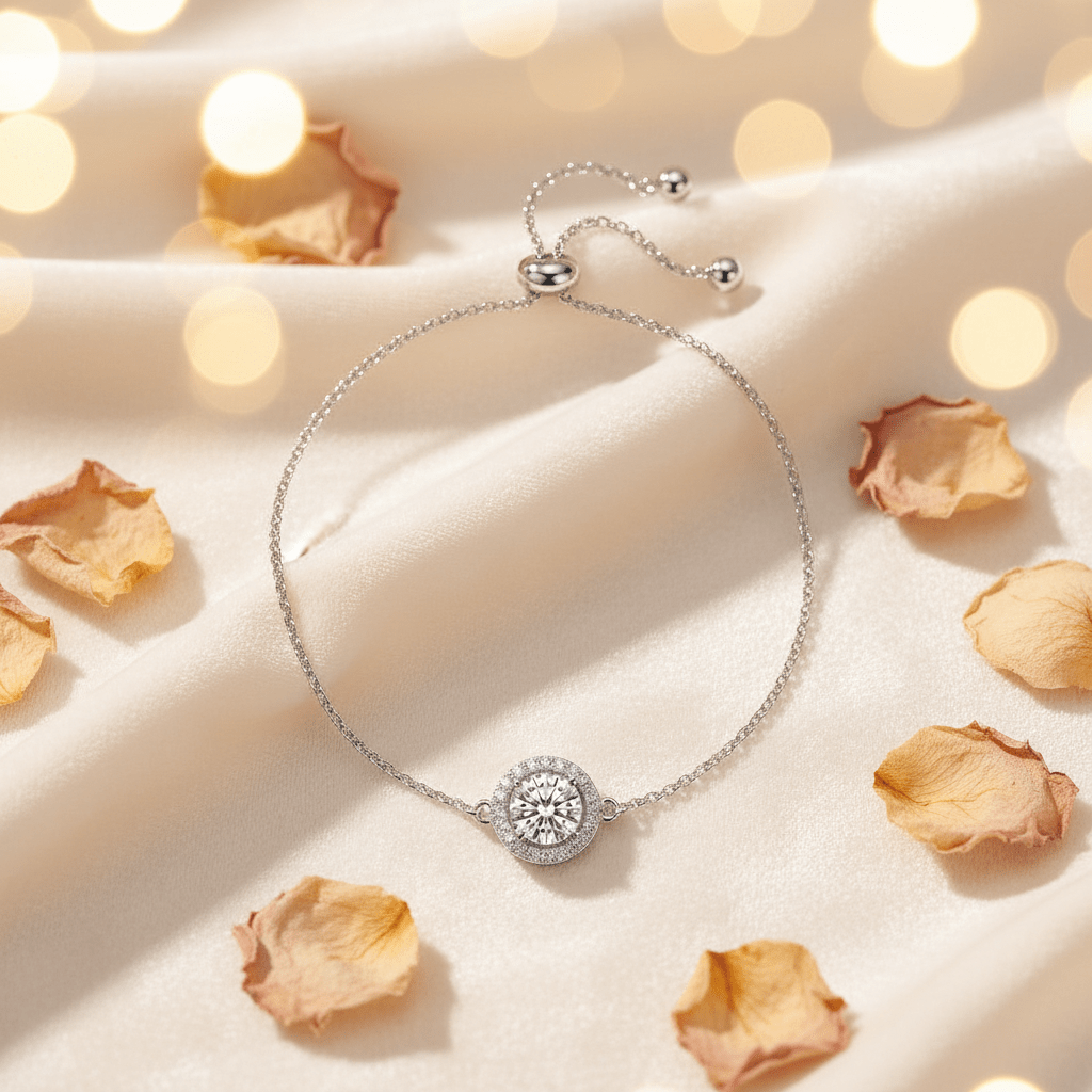 Aurelia Celeste Halo Bracelet