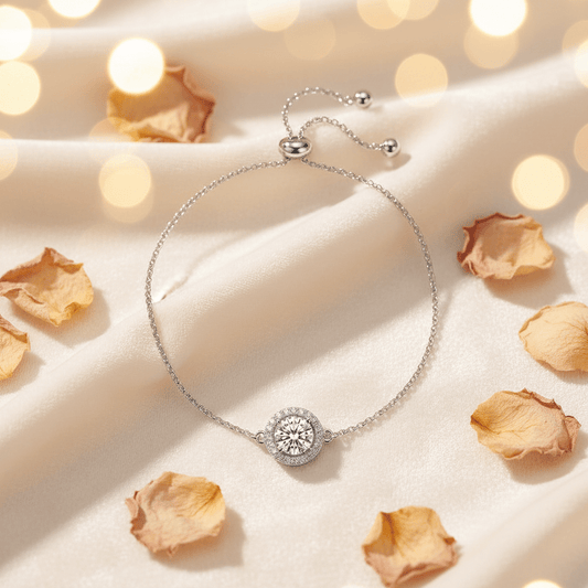 Aurelia Celeste Halo Bracelet