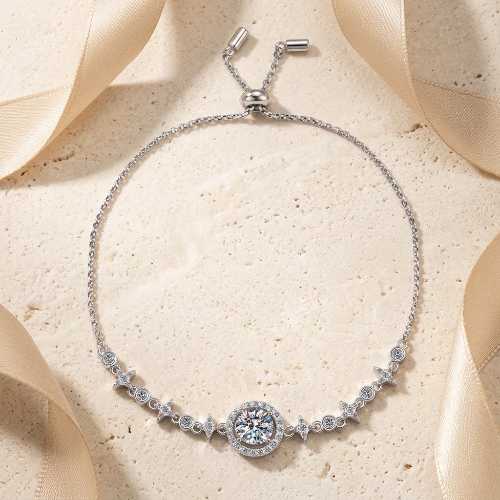Aurelia Celeste Halo Bracelet