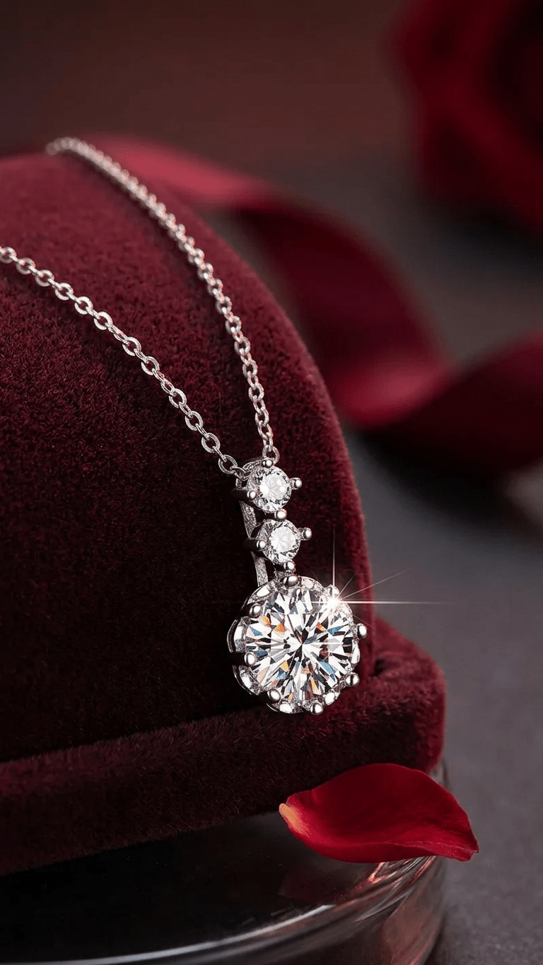 Aurelia Étoile Solitaire Necklace