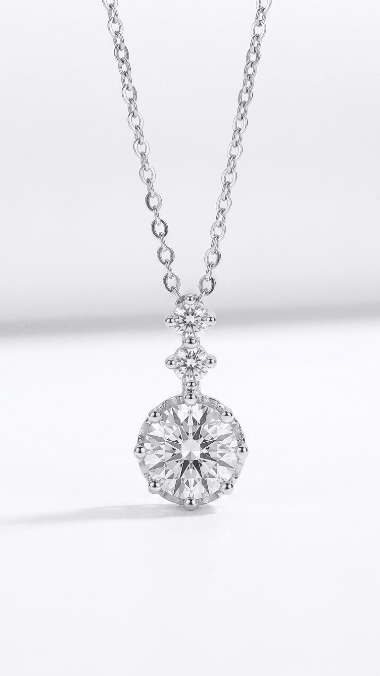 Aurelia Étoile Solitaire Necklace