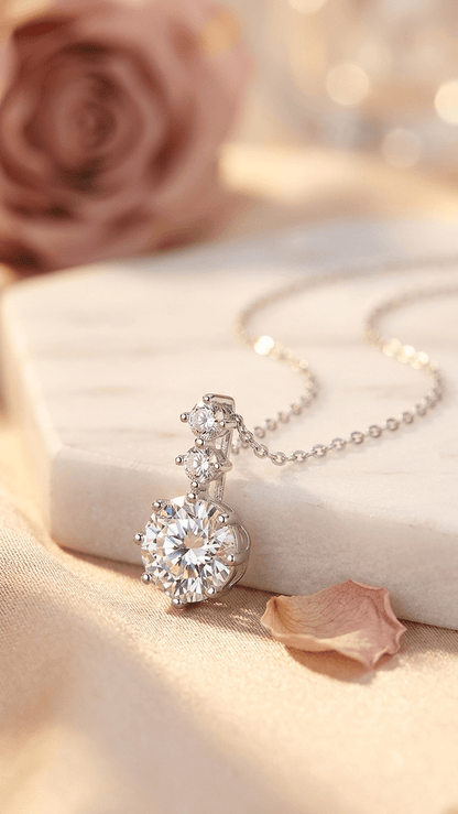 Aurelia Étoile Solitaire Necklace