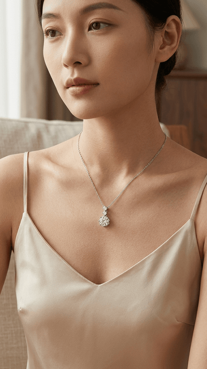 Aurelia Étoile Solitaire Necklace