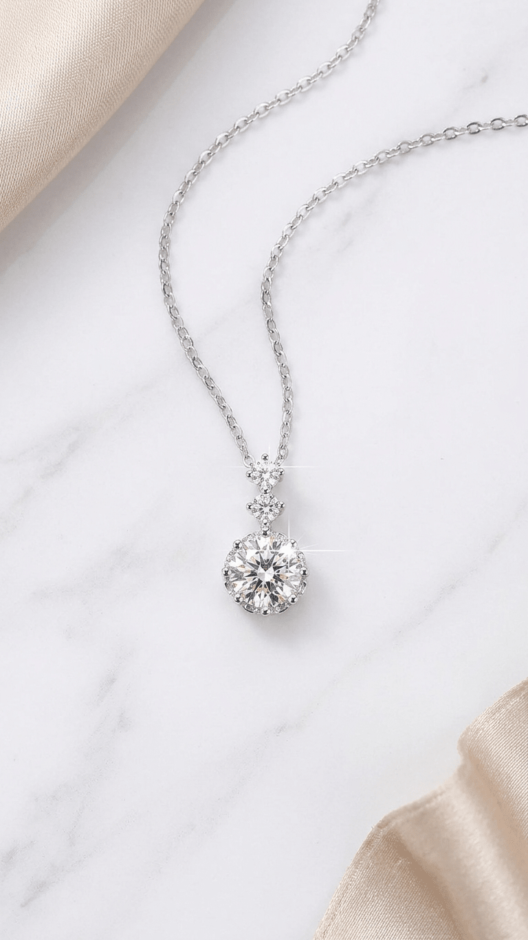 Aurelia Étoile Solitaire Necklace