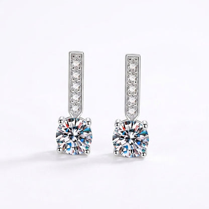 Aurelia Géométrie Moissanite Earrings