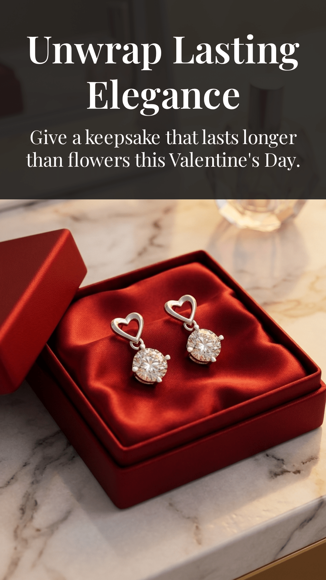 Aurelia Géométrie Solitaire Drop Earrings