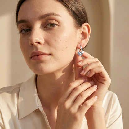 Aurelia Lumière Huggie Drop Earrings