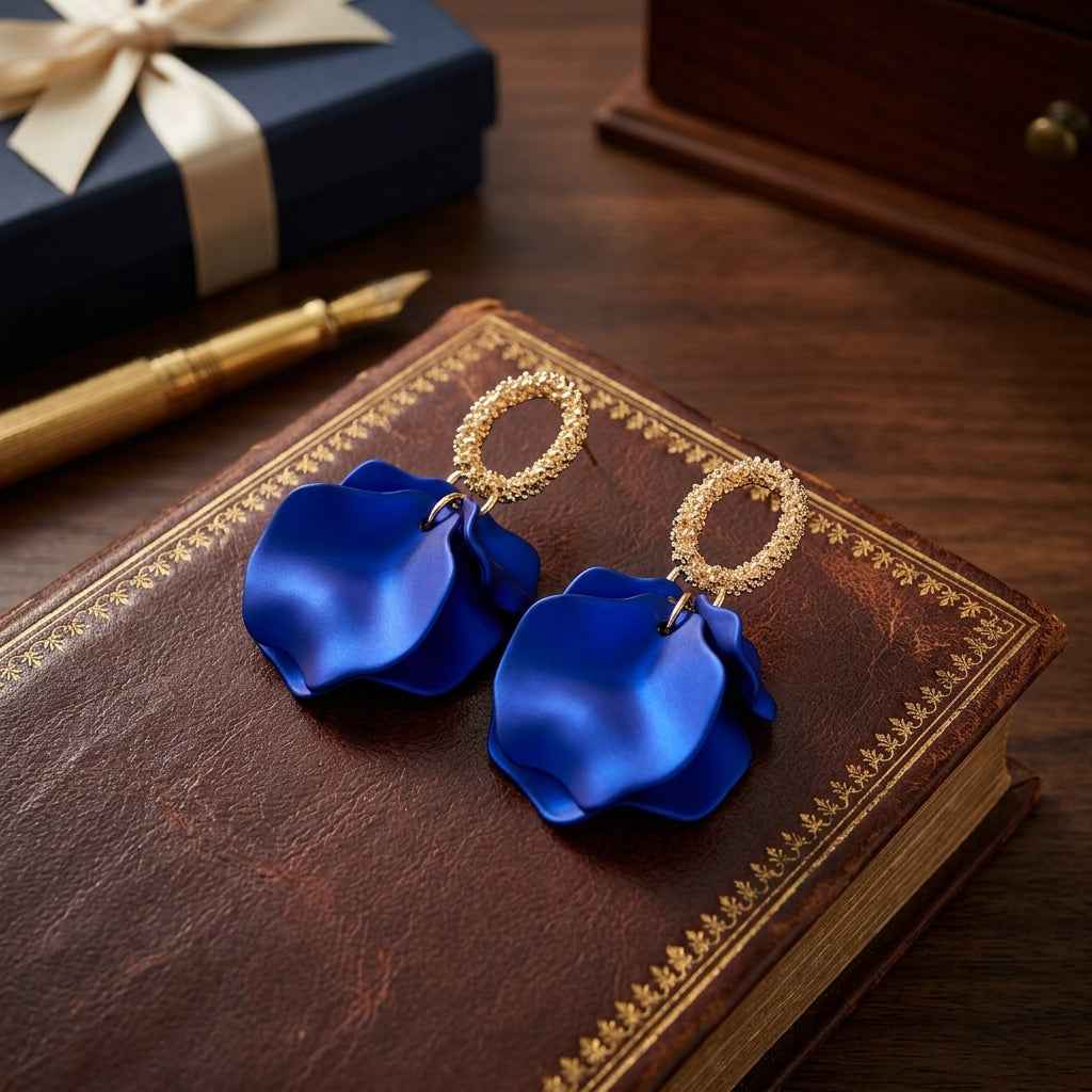 Bloom Halo Drop Earrings - Elegant Bloom Halo Earrings for Any Occasion - ZI FASHION