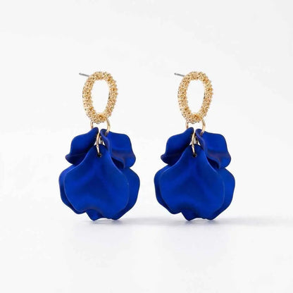 Bloom Halo Drop Earrings - Elegant Bloom Halo Earrings for Any Occasion - ZI FASHION