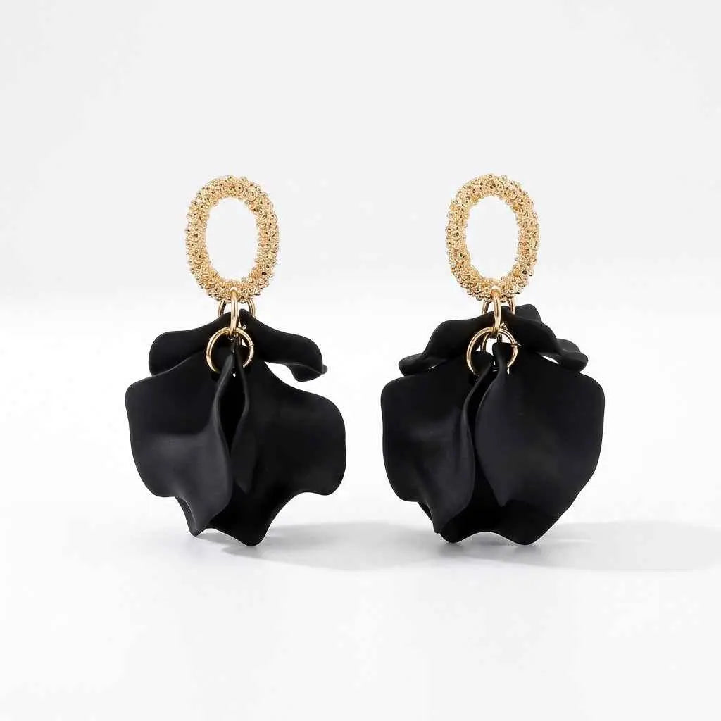 Bloom Halo Drop Earrings - Elegant Bloom Halo Earrings for Any Occasion - ZI FASHION