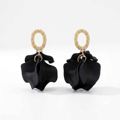 Bloom Halo Drop Earrings - Elegant Bloom Halo Earrings for Any Occasion - ZI FASHION