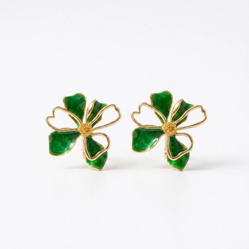 Bloom Petal Luxe Stud Earrings - ZI FASHION