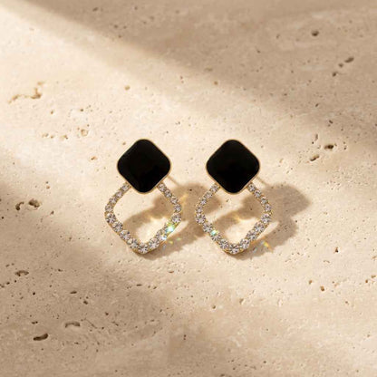 Midnight Sparkle Rhombus Drops - ZI FASHION